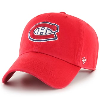 Men's '47 Red Montreal Canadiens Team Clean Up Adjustable Hat