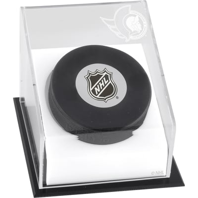 Ottawa Senators (2020-Present) Puck Deluxe Logo Display Case