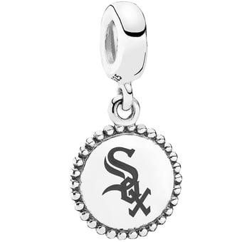 Women's Pandora Chicago White Sox Color Dangle Charm