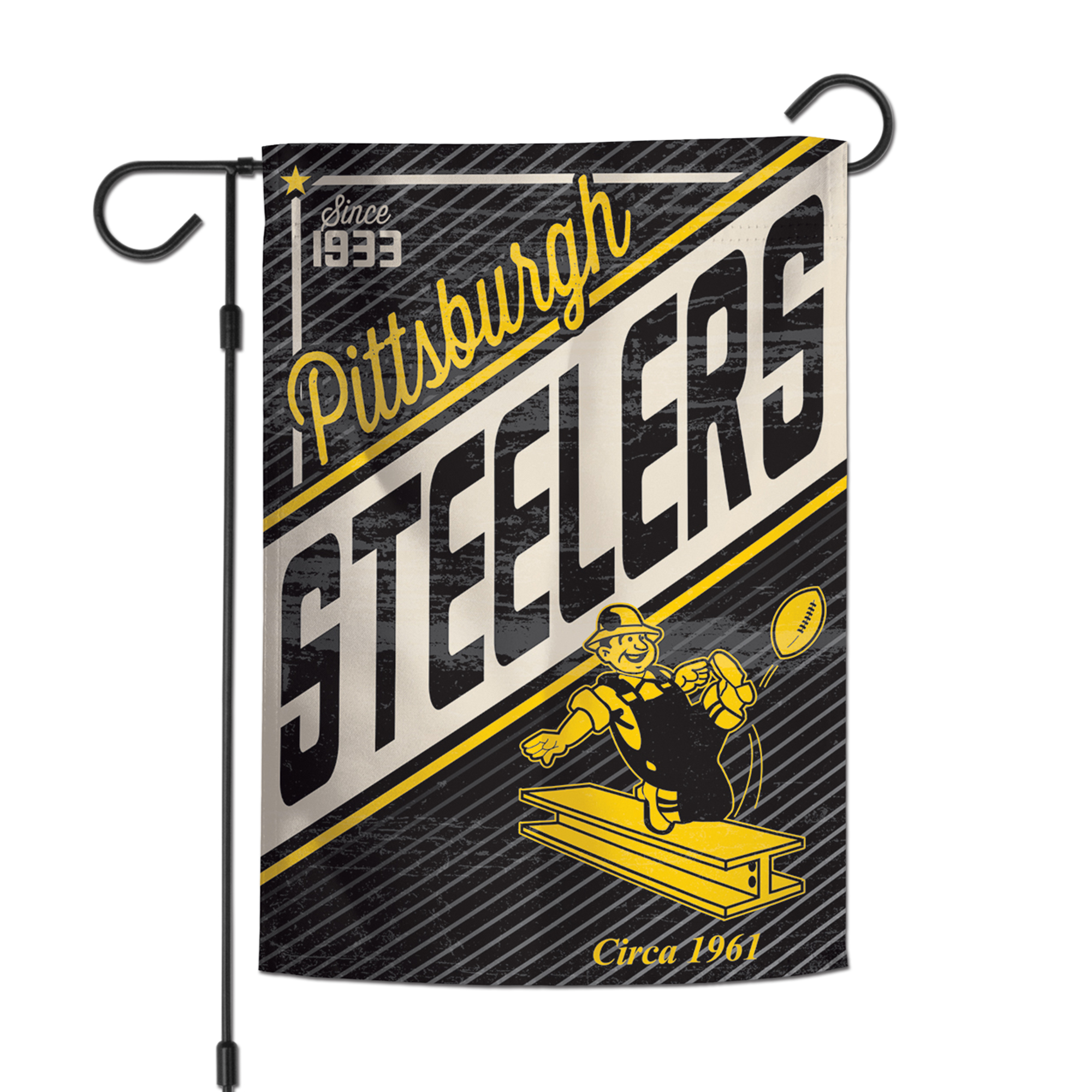Pittsburgh Steelers WinCraft 2-Sided 12'' x 18'' Garden Flag