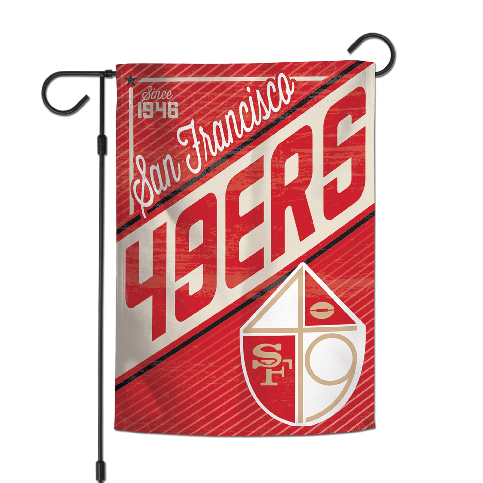 San Francisco 49ers WinCraft 2-Sided 12'' x 18'' Garden Flag