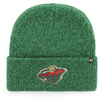 Men's '47 Green Minnesota Wild Brain Freeze Cuffed Knit Hat