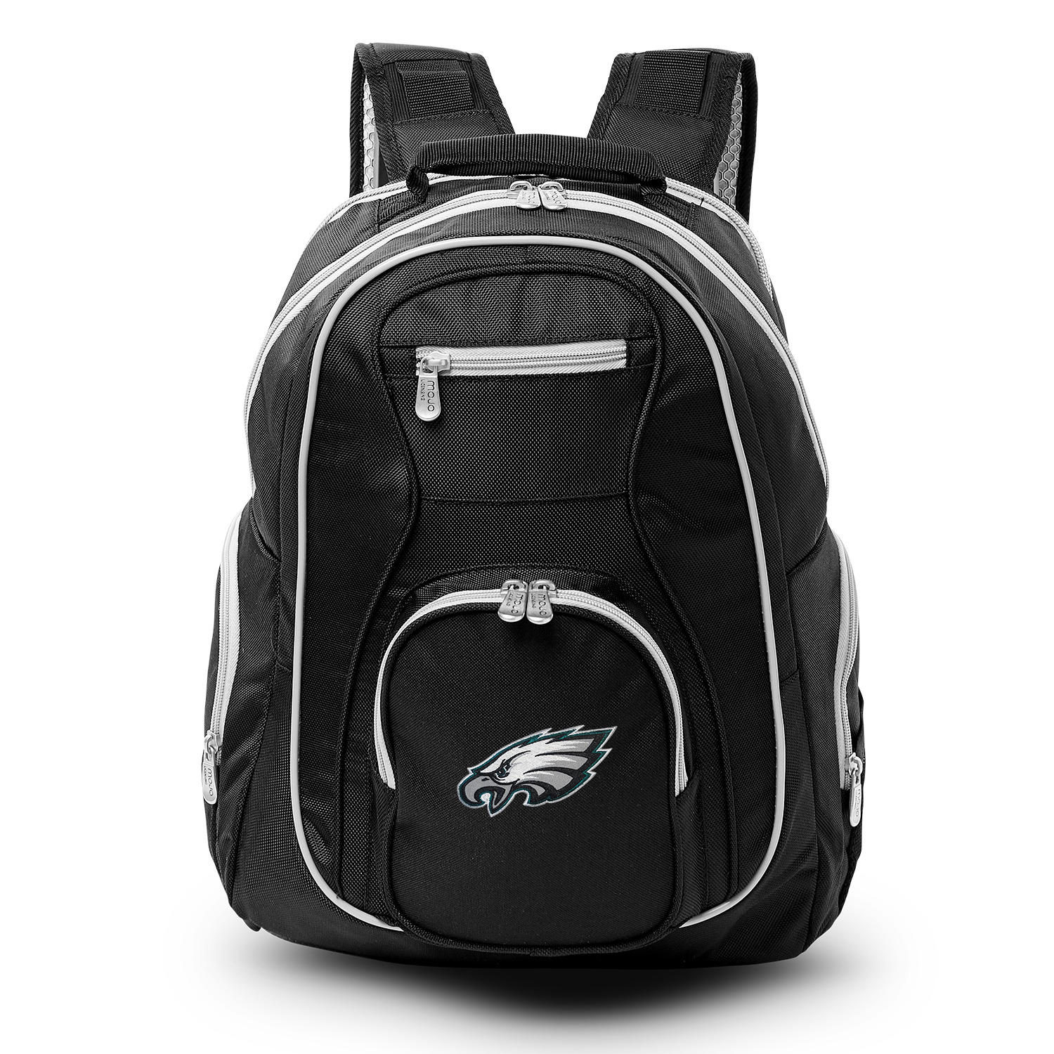 MOJO Black/Gray Philadelphia Eagles Premium Color Trim Backpack