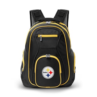 MOJO Black/Yellow Pittsburgh Steelers Premium Color Trim Backpack