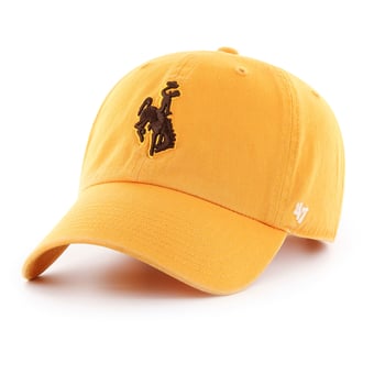 Men's '47 Gold Wyoming Cowboys Clean Up Adjustable Hat