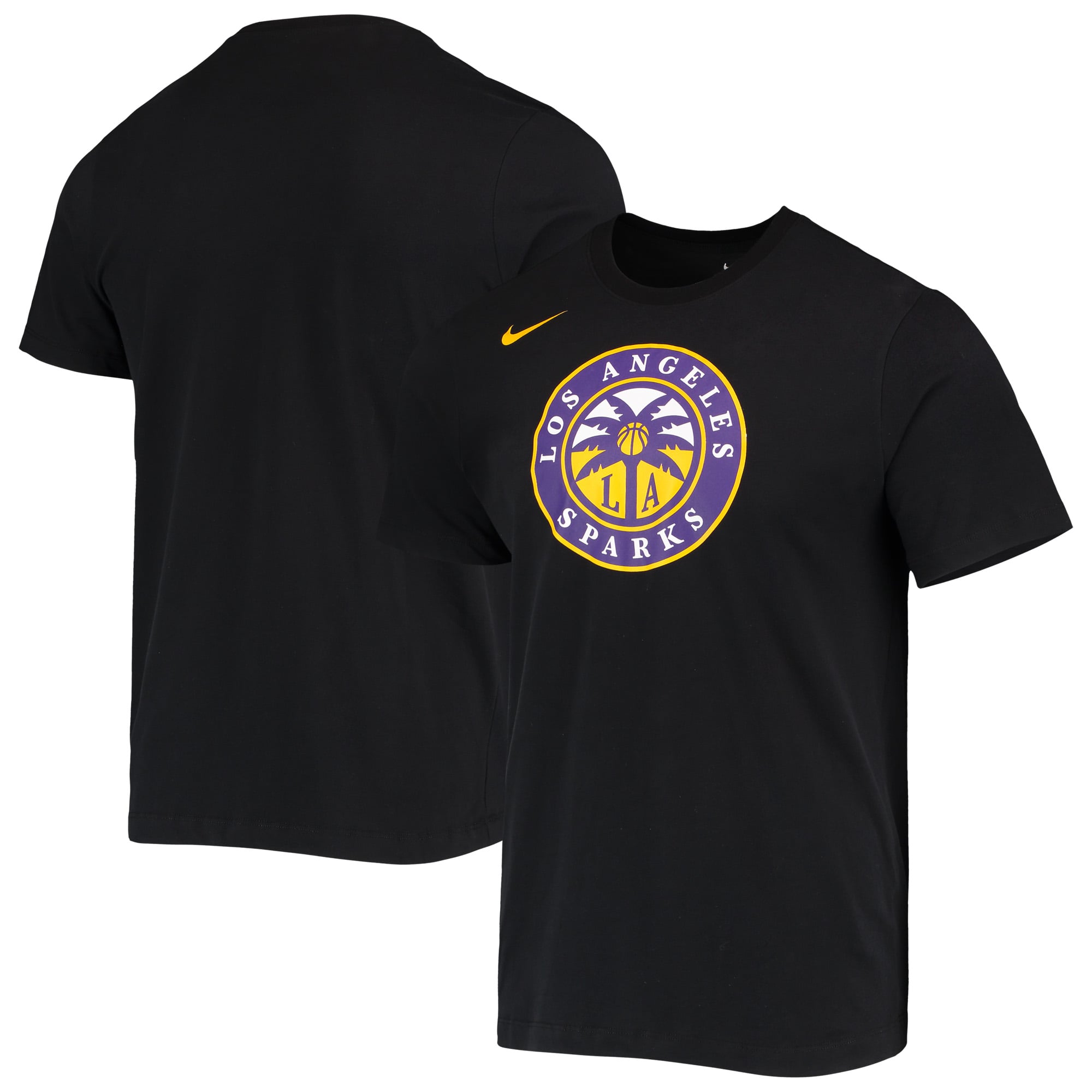 Unisex Nike Black Los Angeles Sparks Essential Logo Dri-FIT T-Shirt