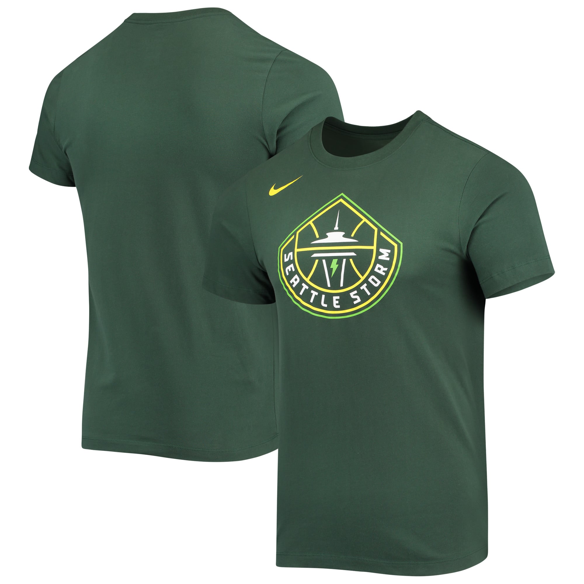 Unisex Nike Green Seattle Storm Essential Logo Dri-FIT T-Shirt