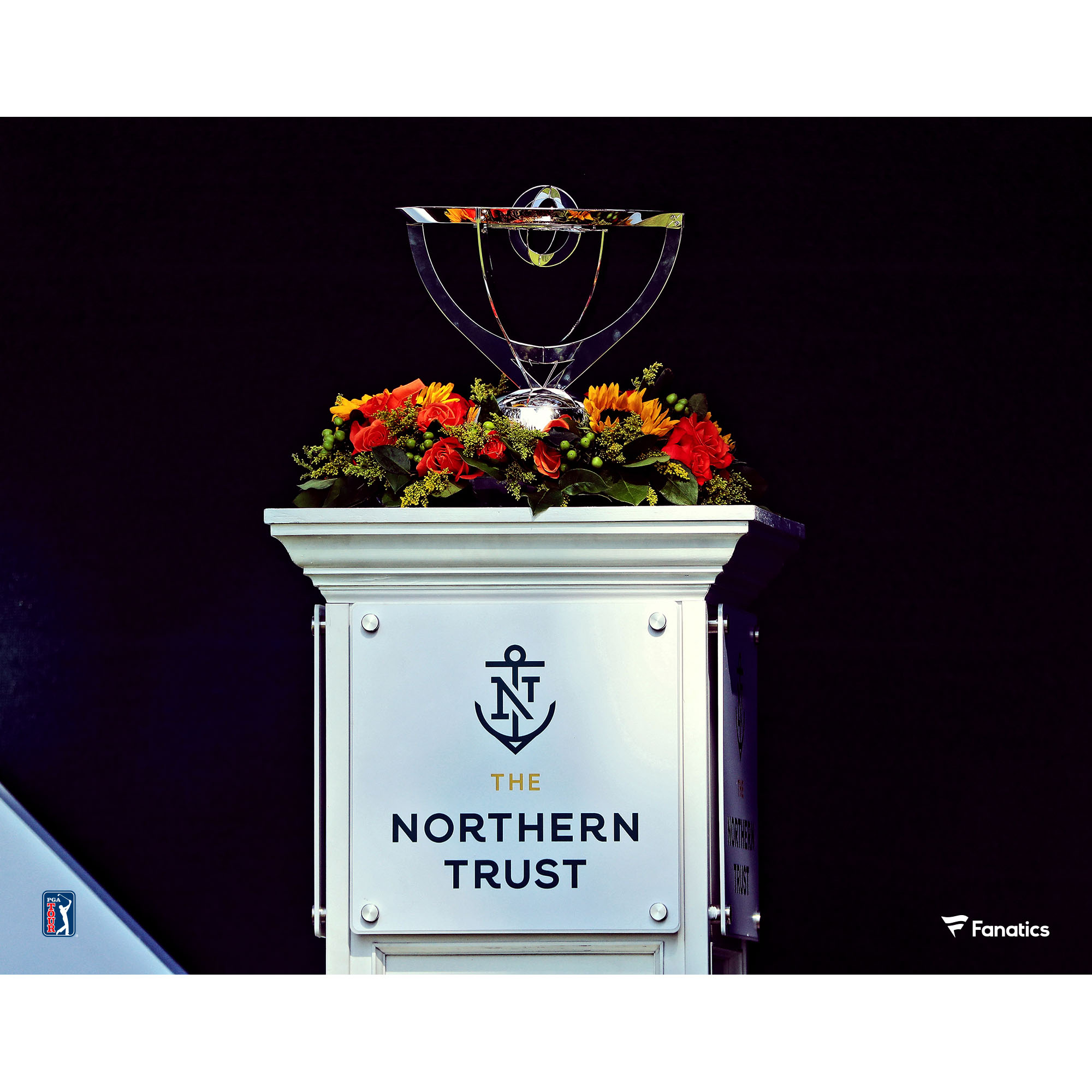 Unsigned Northern Trust Trophy PGA Tour Photograph