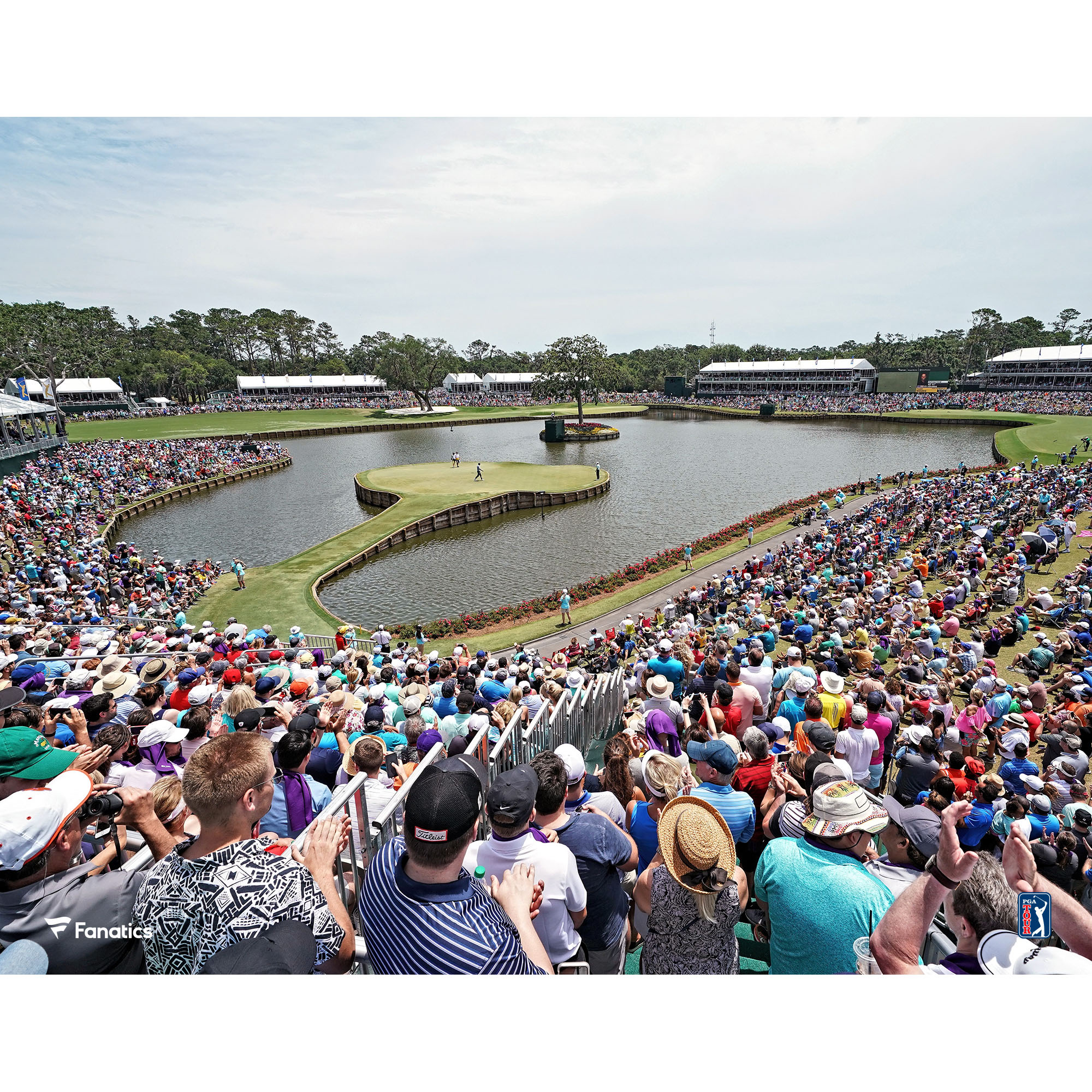 The Players Championship Sawgrass Hole #17 PGA Tour Unsigned Photograph The Players Championship Sawgrass Hole #17 PGA Tour Unsigned Photograph