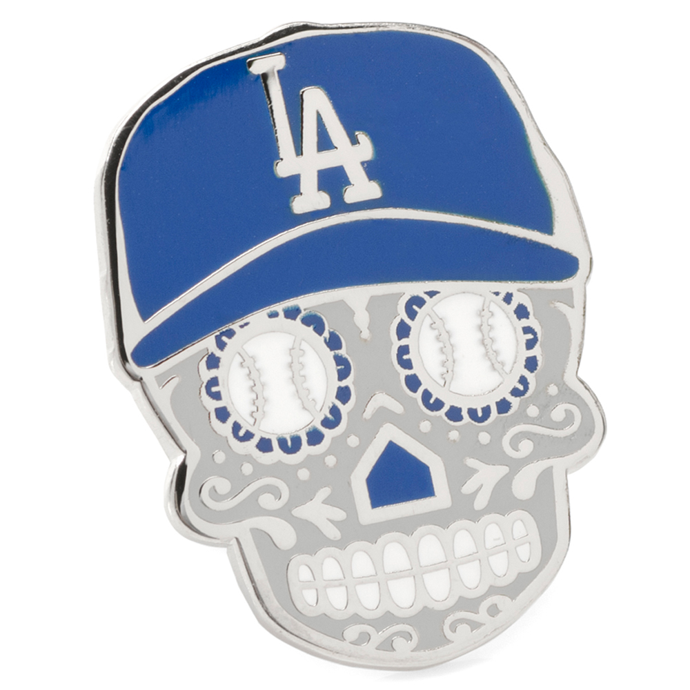 Men’s Royal Los Angeles Dodgers Sugar Skull Lapel Pin Men’s Royal Los Angeles Dodgers Sugar Skull Lapel Pin