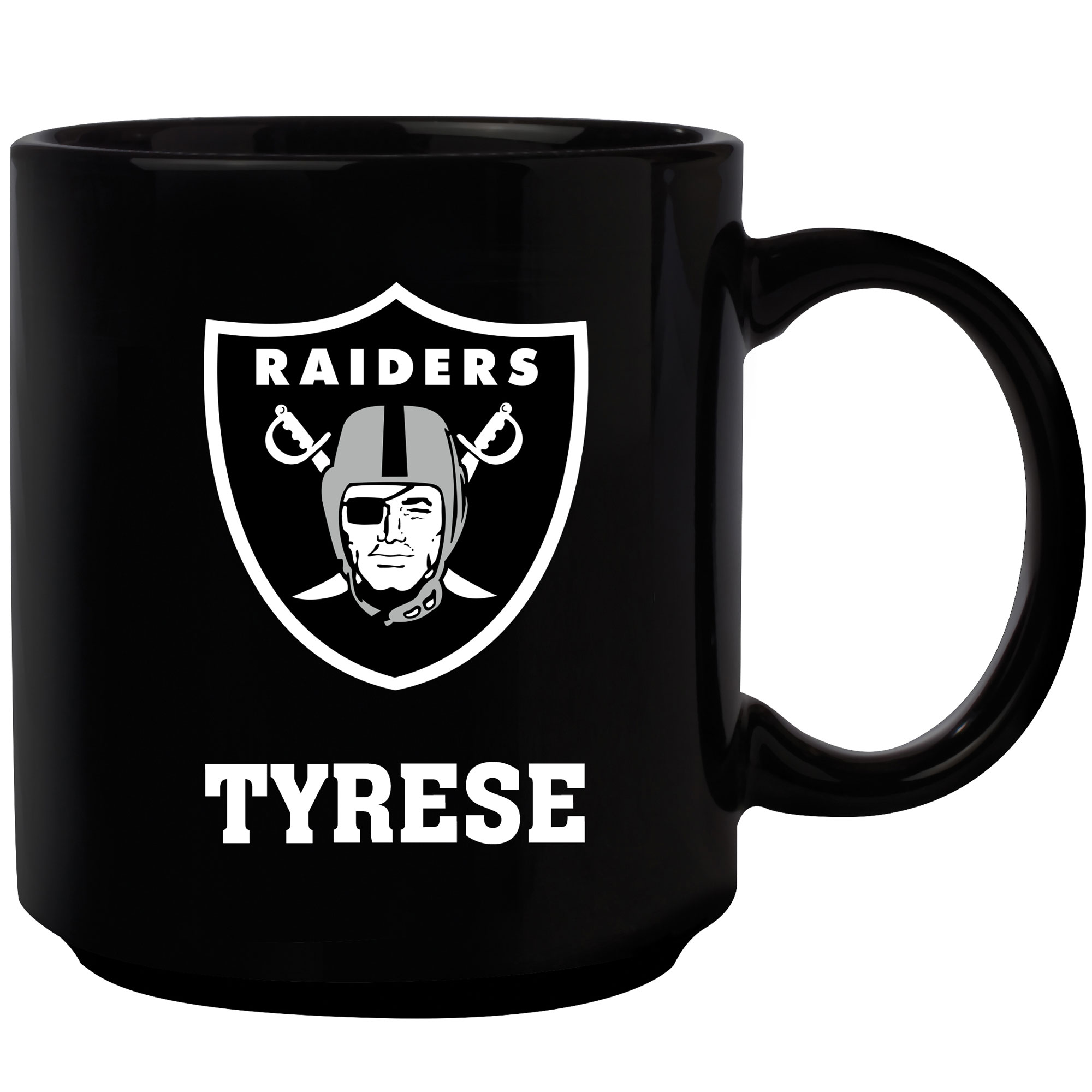 Las Vegas Raiders 11oz. Personalized Mug