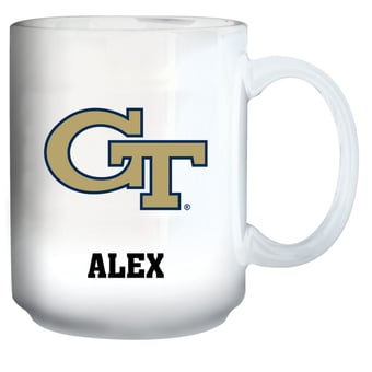 Georgia Tech Yellow Jackets 15oz. Personalized Mug