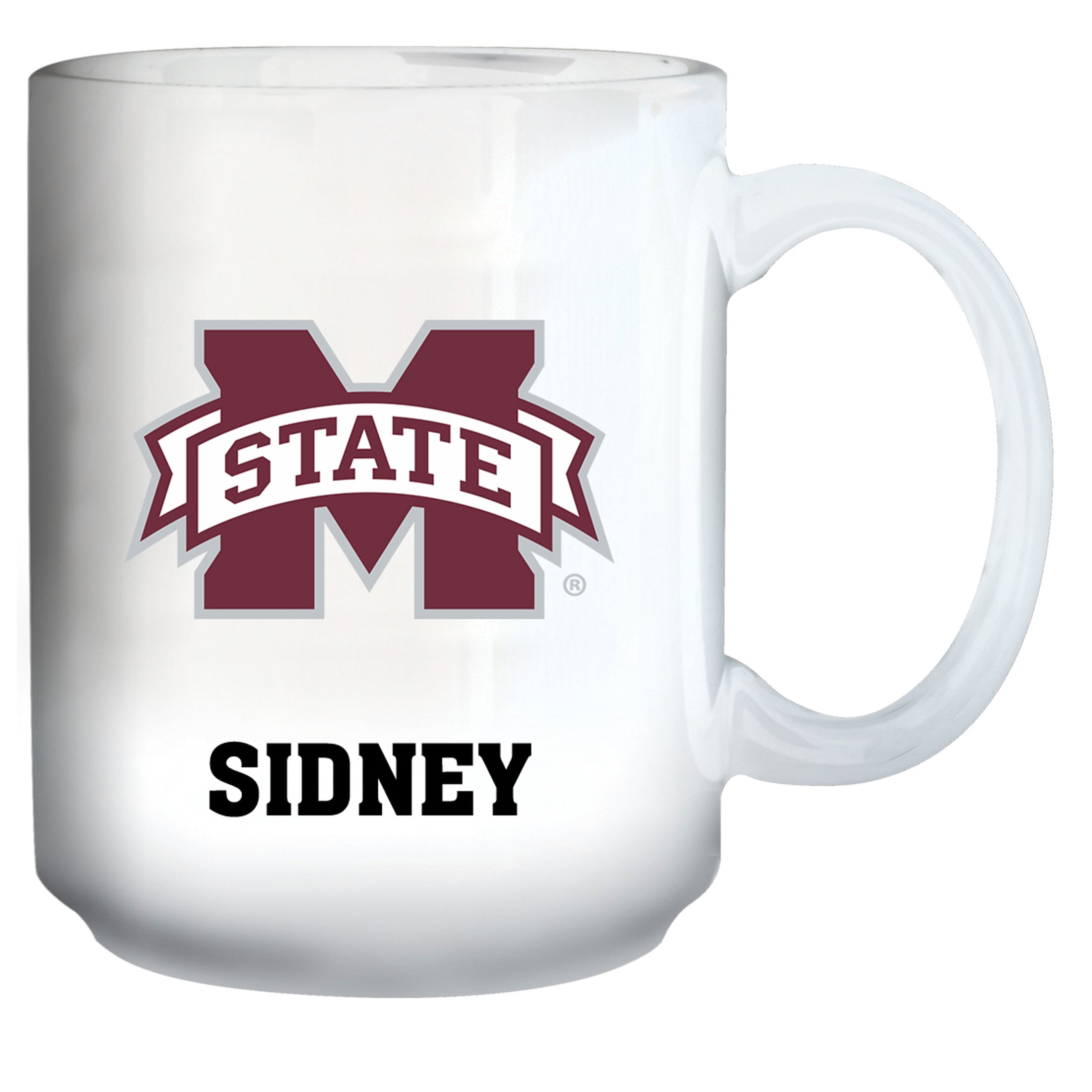 Mississippi State Bulldogs 15oz. Personalized Mug