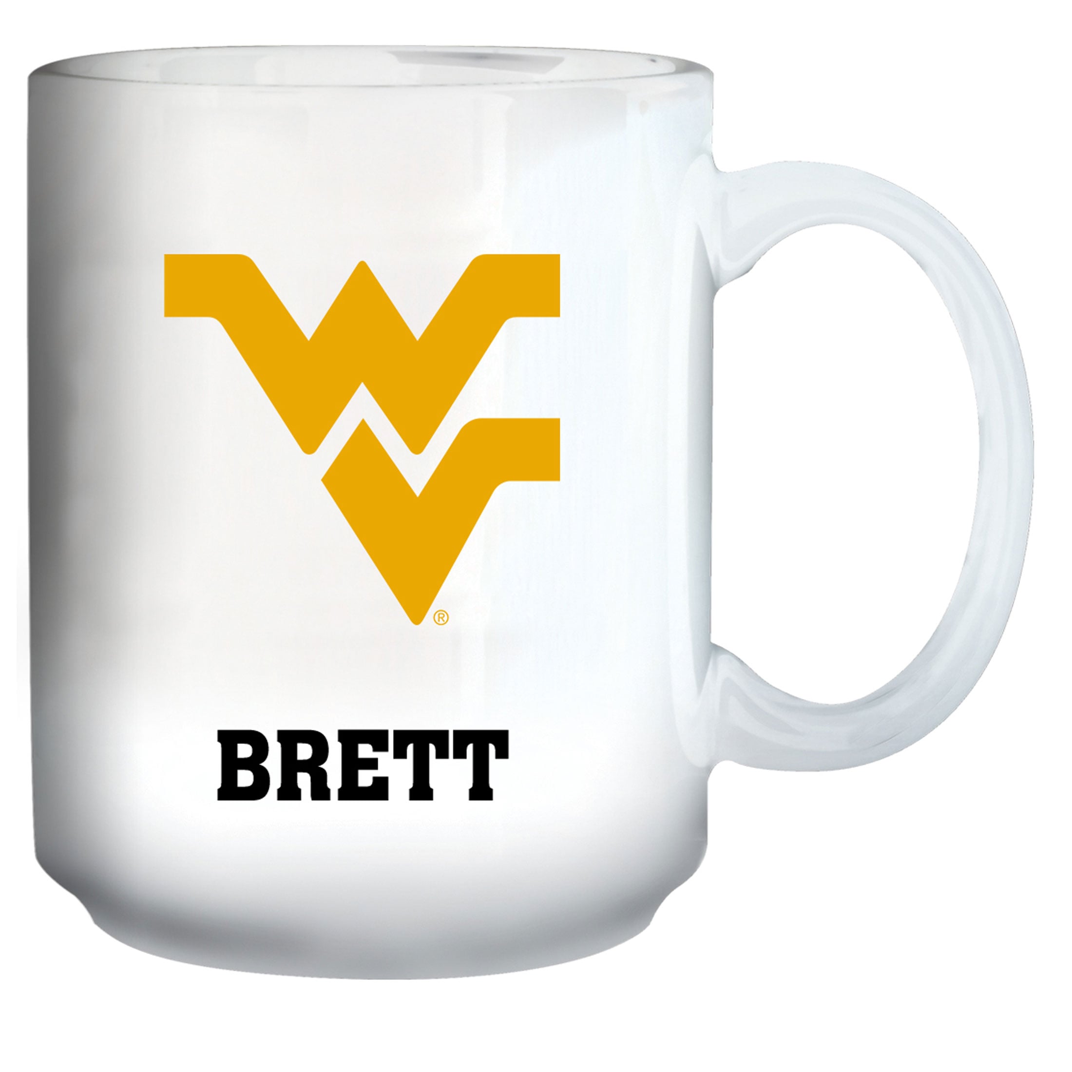 West Virginia Mountaineers 15oz. Personalized Mug