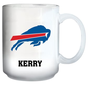 White Buffalo Bills 15oz. Personalized Mug