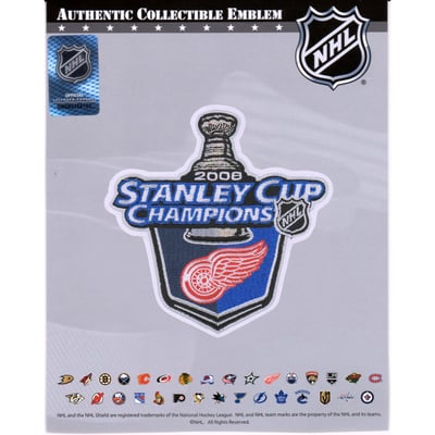 Detroit Red Wings Unsigned 2008 Stanley Cup Champions National Emblem Jersey Patch