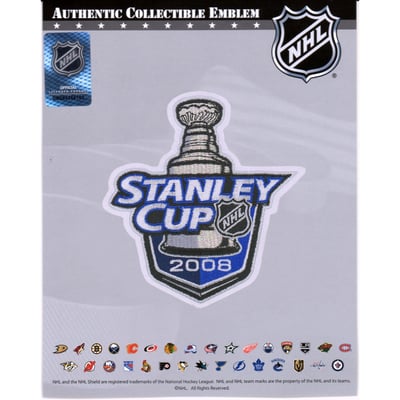 Detroit Red Wings vs. Pittsburgh Penguins Unsigned 2008 Stanley Cup Final National Emblem Jersey Patch