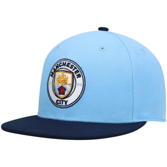 Men's Fi Collection Sky Blue/Navy Manchester City Team Snapback Hat
