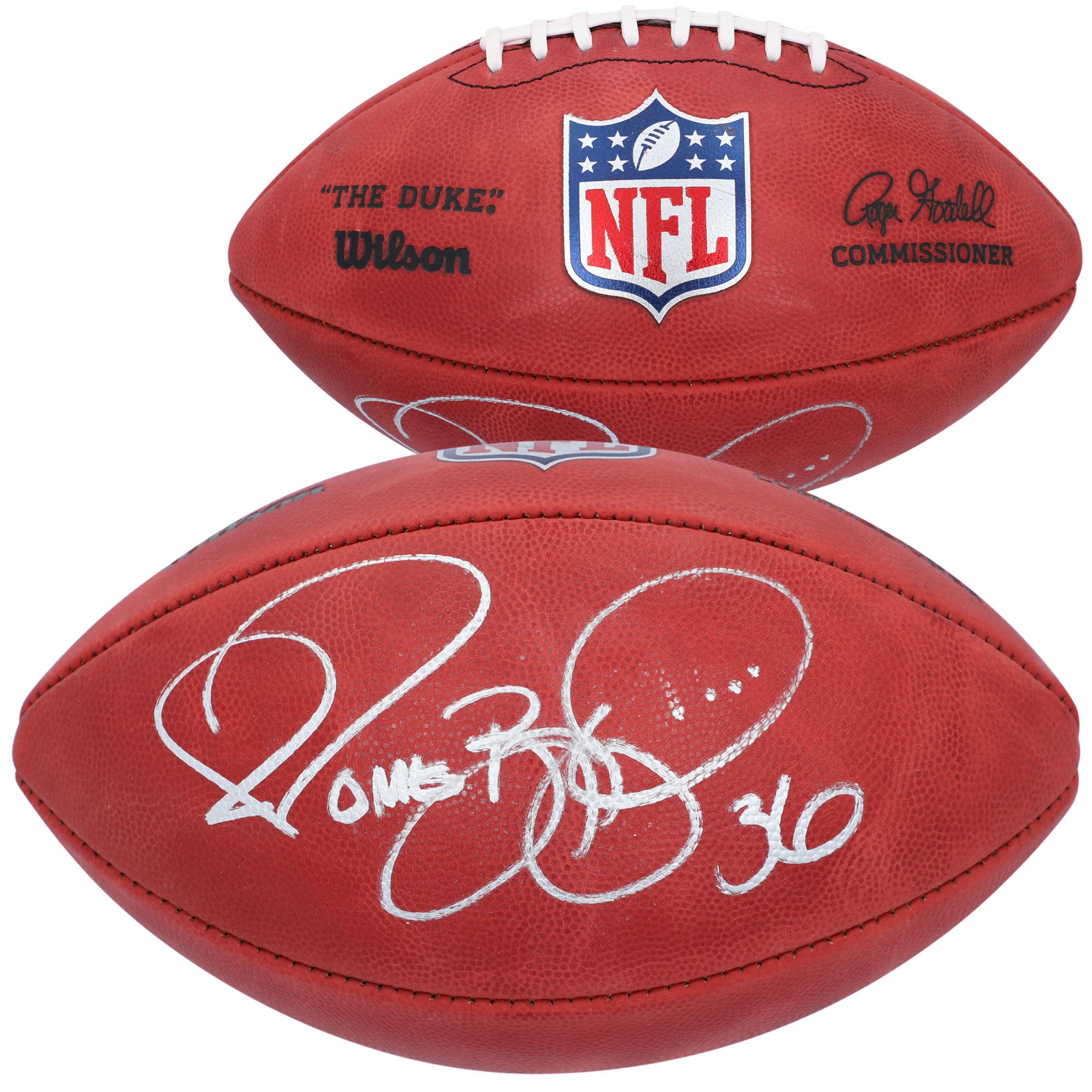 Jerome Bettis Pittsburgh Steelers Autographed Wilson Full Color Duke Pro Football Jerome Bettis Pittsburgh Steelers Autographed Wilson Full Color Duke Pro Football