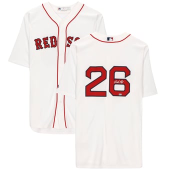 Wade Boggs Boston Red Sox Autographed White Majestic Replica Jersey