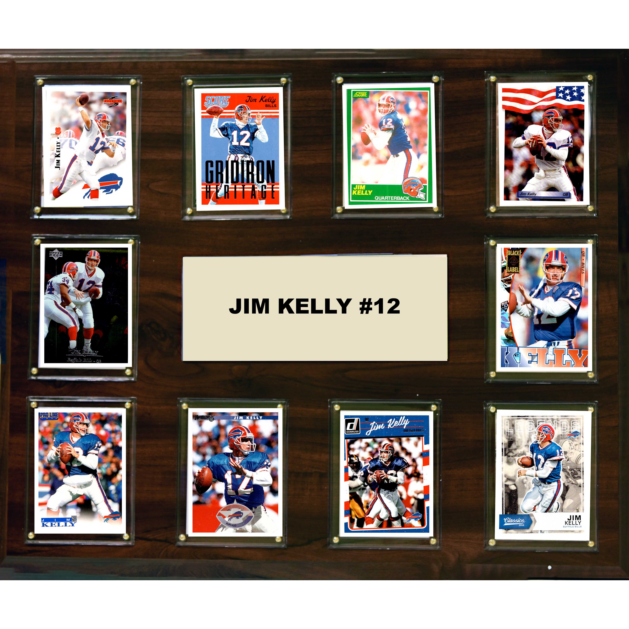 Jim Kelly Buffalo Bills 15'' x 18'' Plaque