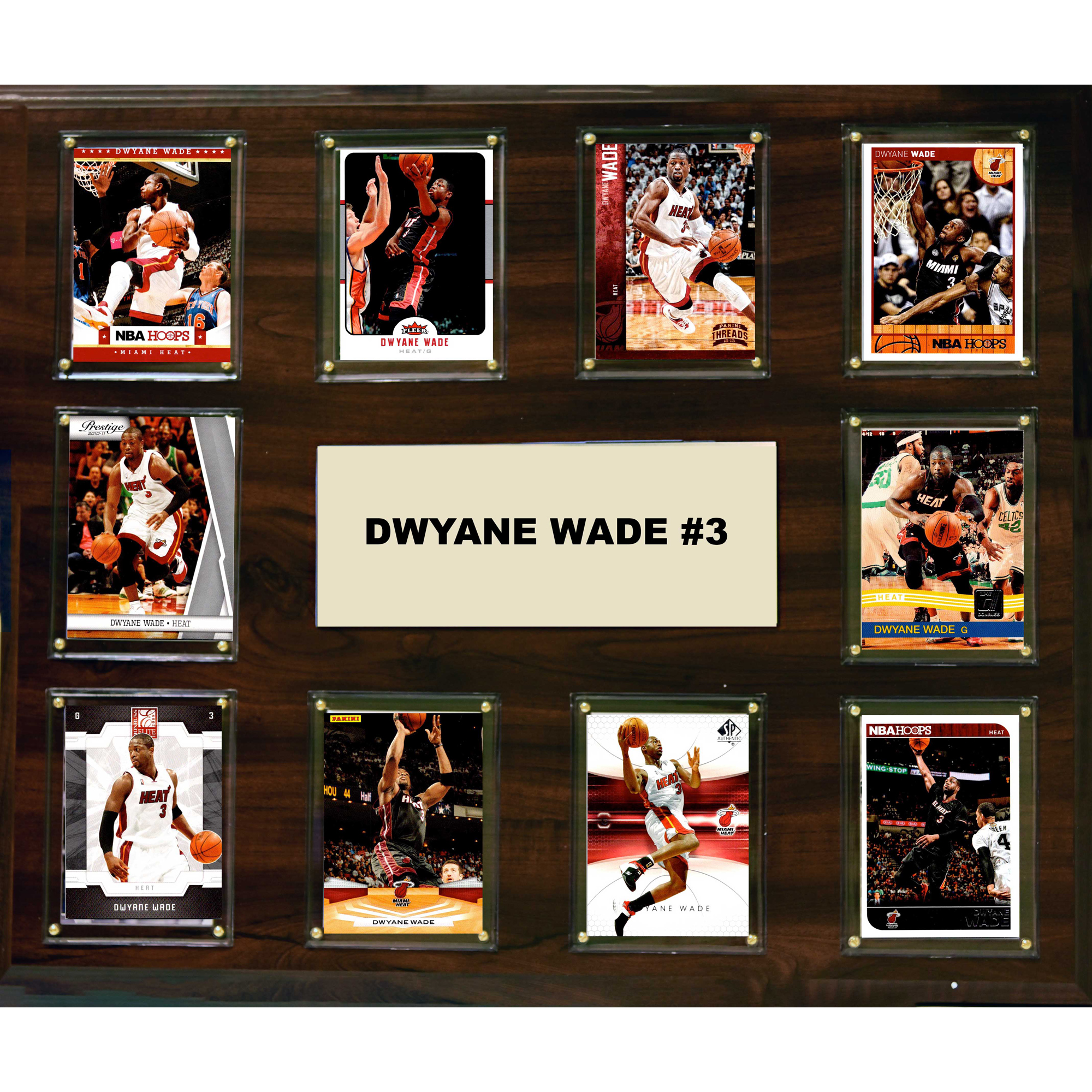 Dwyane Wade Miami Heat 15'' x 18'' Plaque