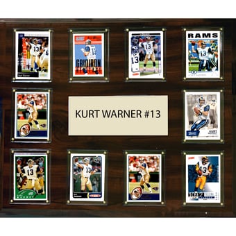 Kurt Warner St. Louis Rams 15'' x 18'' Plaque