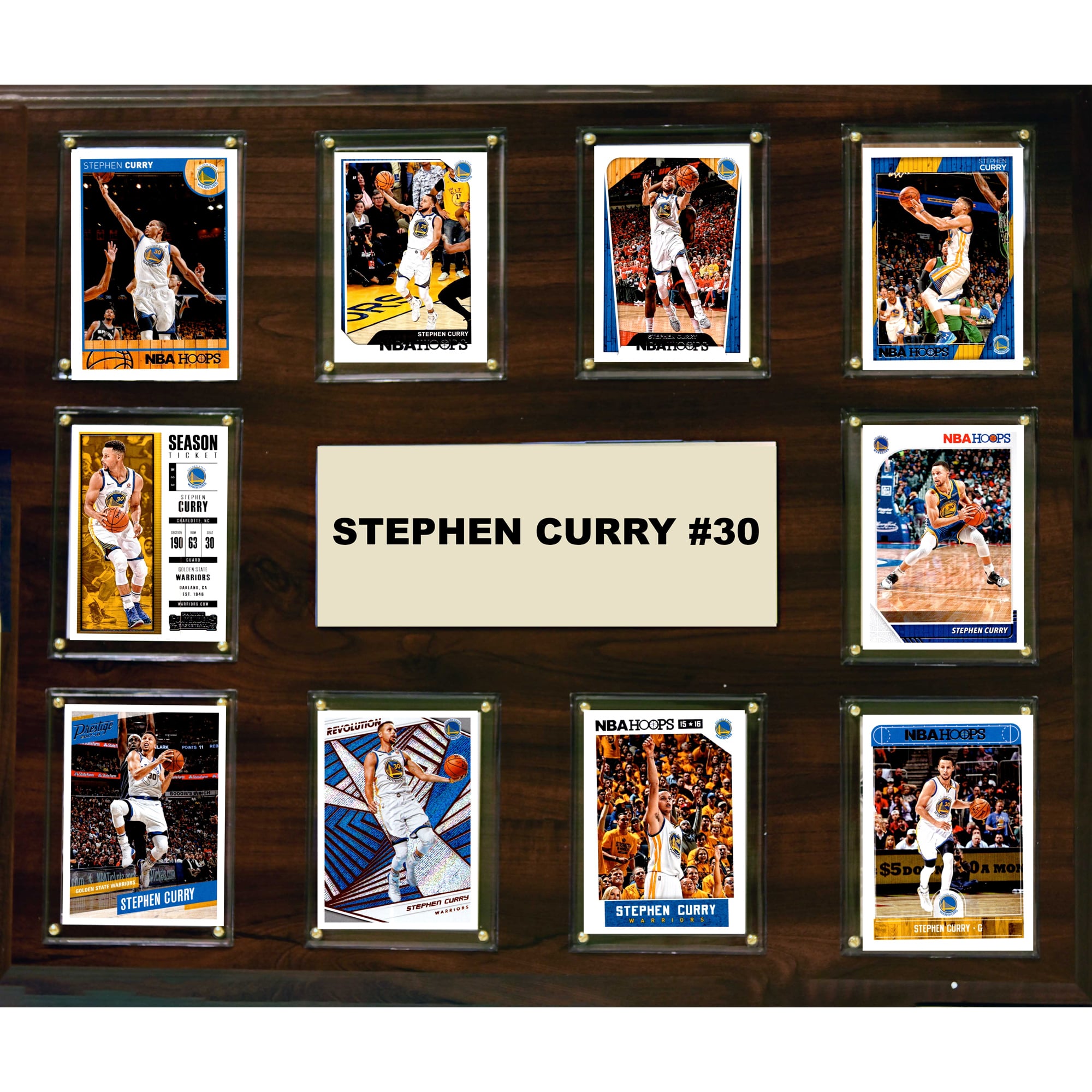 Stephen Curry Golden State Warriors 15'' x 18'' Plaque