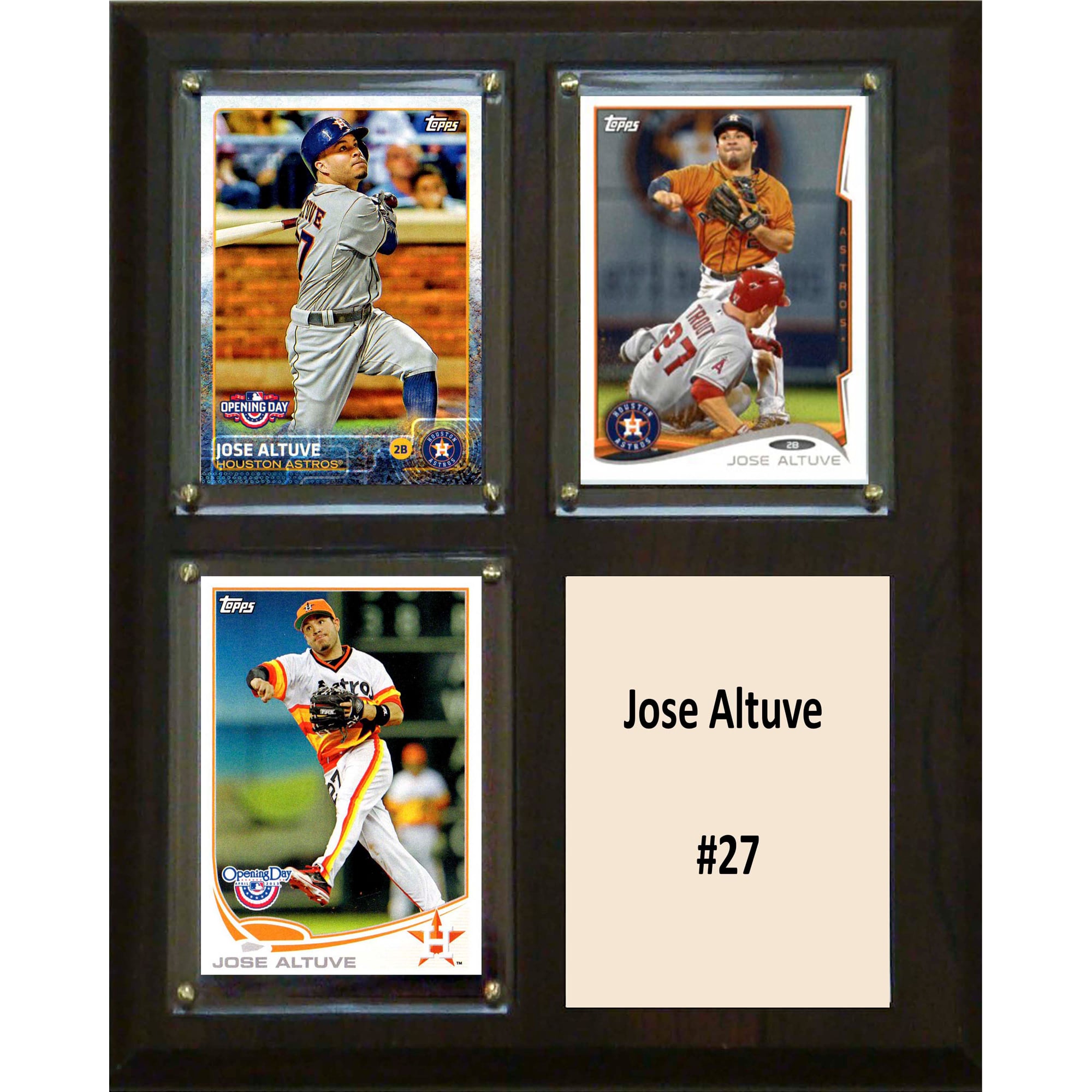 Jose Altuve Houston Astros 8'' x 10'' Plaque