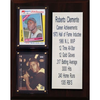 Roberto Clemente Pittsburgh Pirates 8'' x 10'' Plaque