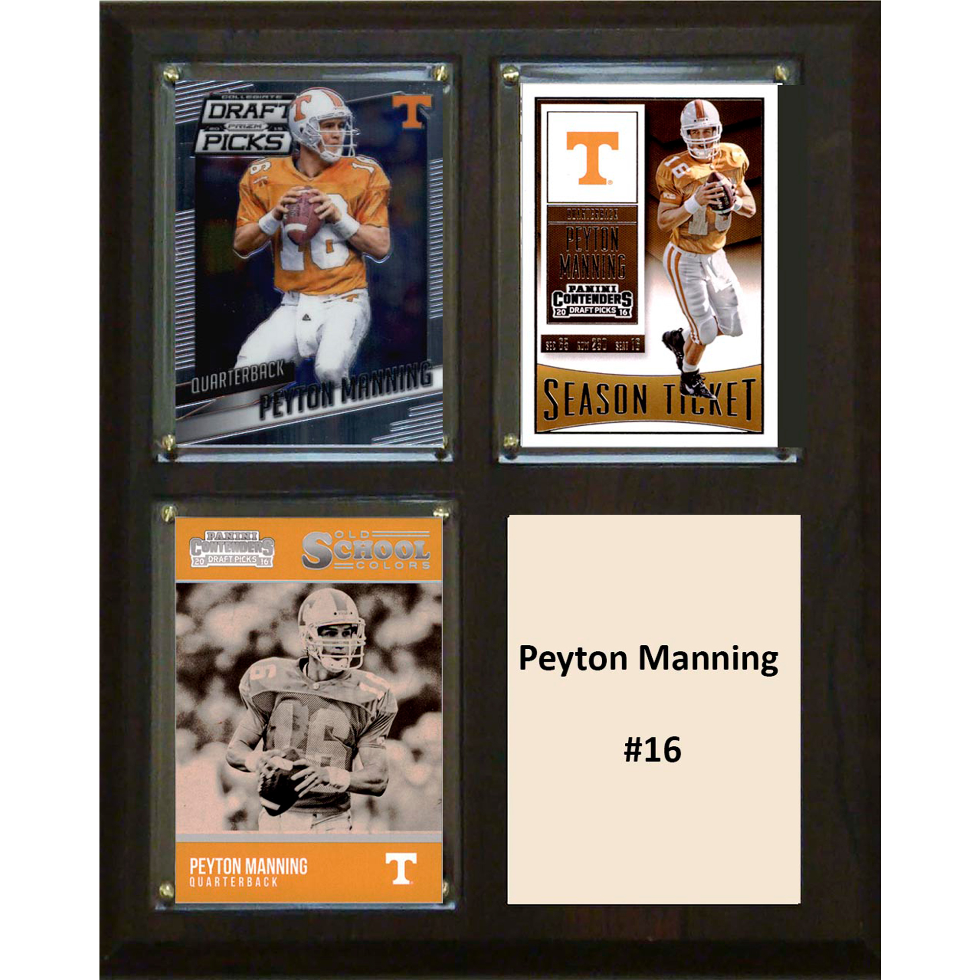 Peyton Manning Tennessee Volunteers 8'' x 10'' Plaque