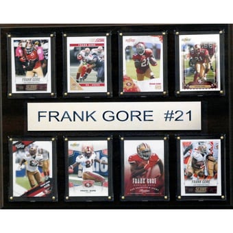 Frank Gore San Francisco 49ers 12'' x 15'' Plaque