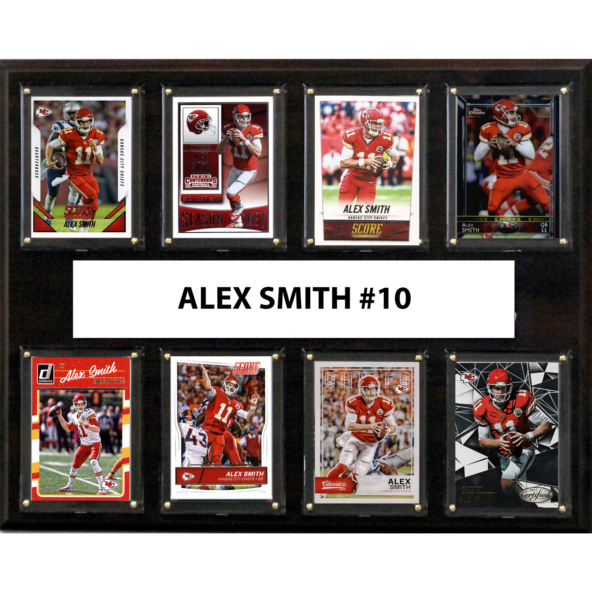 Alex Smith Kansas City Chiefs 12'' x 15'' Plaque