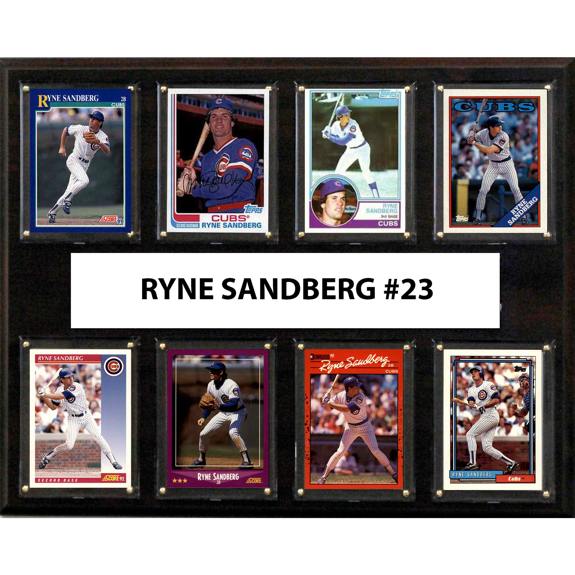 Ryne Sandberg Chicago Cubs 12'' x 15'' Plaque
