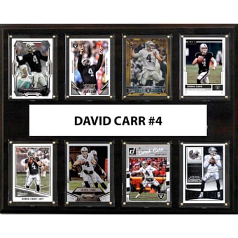 Derek Carr Oakland Raiders 12'' x 15'' Plaque