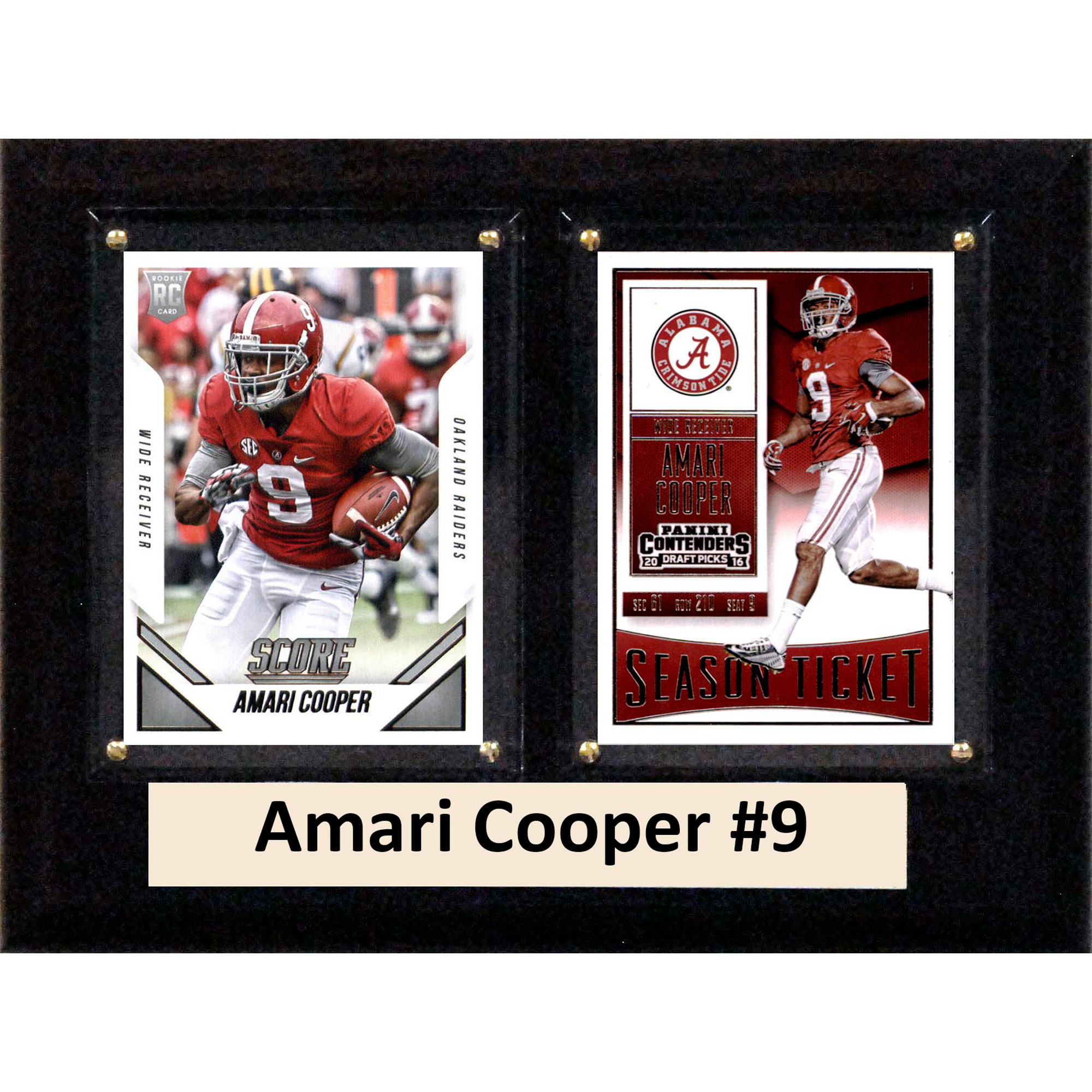 Amari Cooper Alabama Crimson Tide 6'' x 8'' Plaque