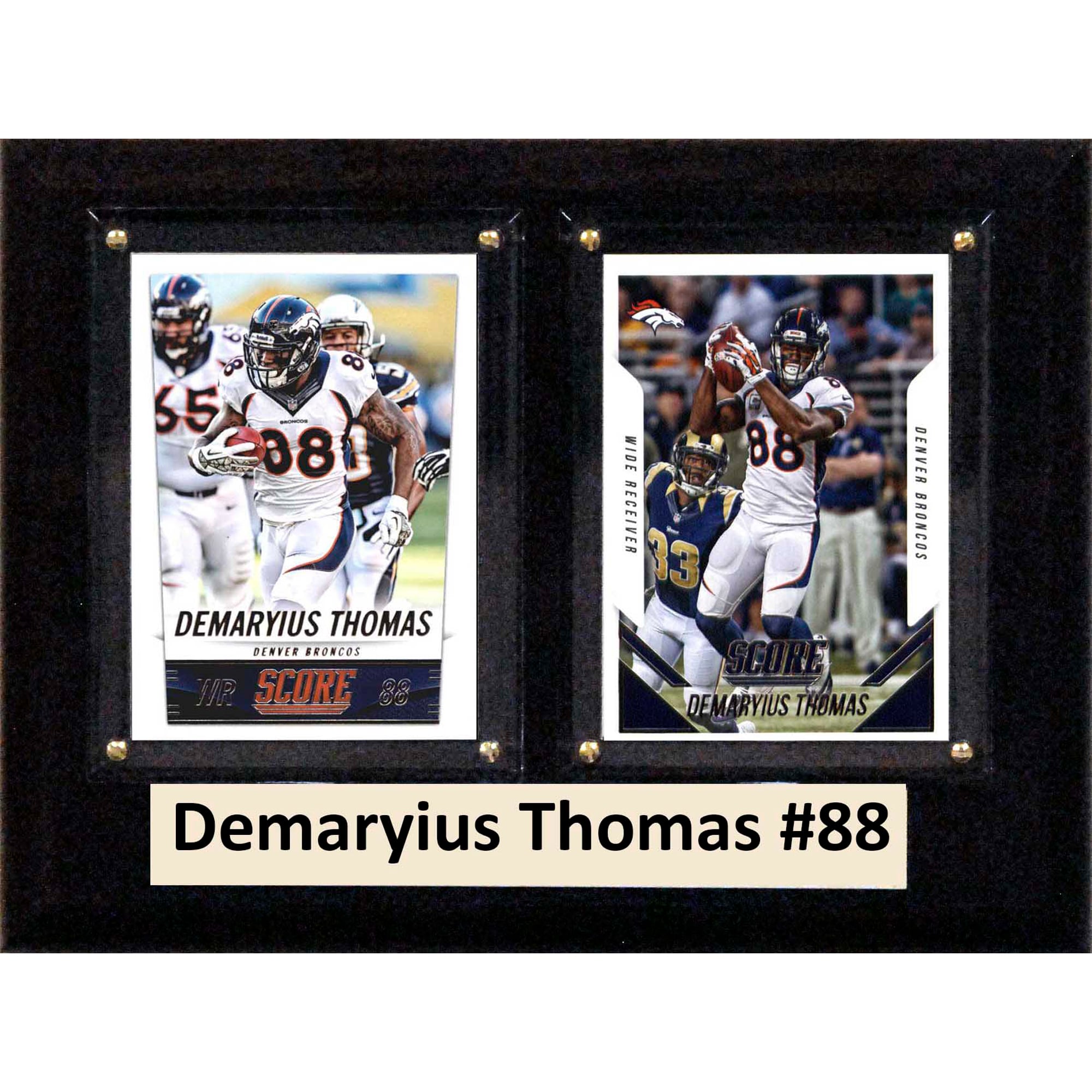 Demaryius Thomas Denver Broncos 6” x 8” Plaque Demaryius Thomas Denver Broncos 6” x 8” Plaque