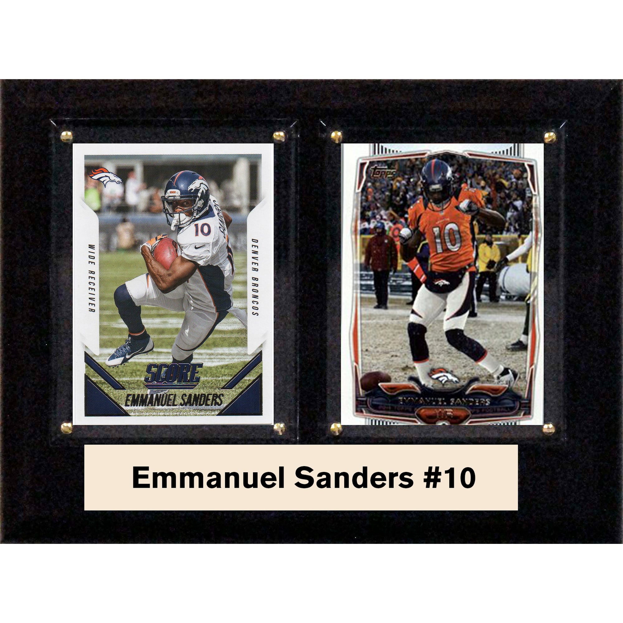 Emmanuel Sanders Denver Broncos 6” x 8” Plaque Emmanuel Sanders Denver Broncos 6” x 8” Plaque