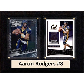 Aaron Rodgers Cal Bears 6'' x 8'' Plaque