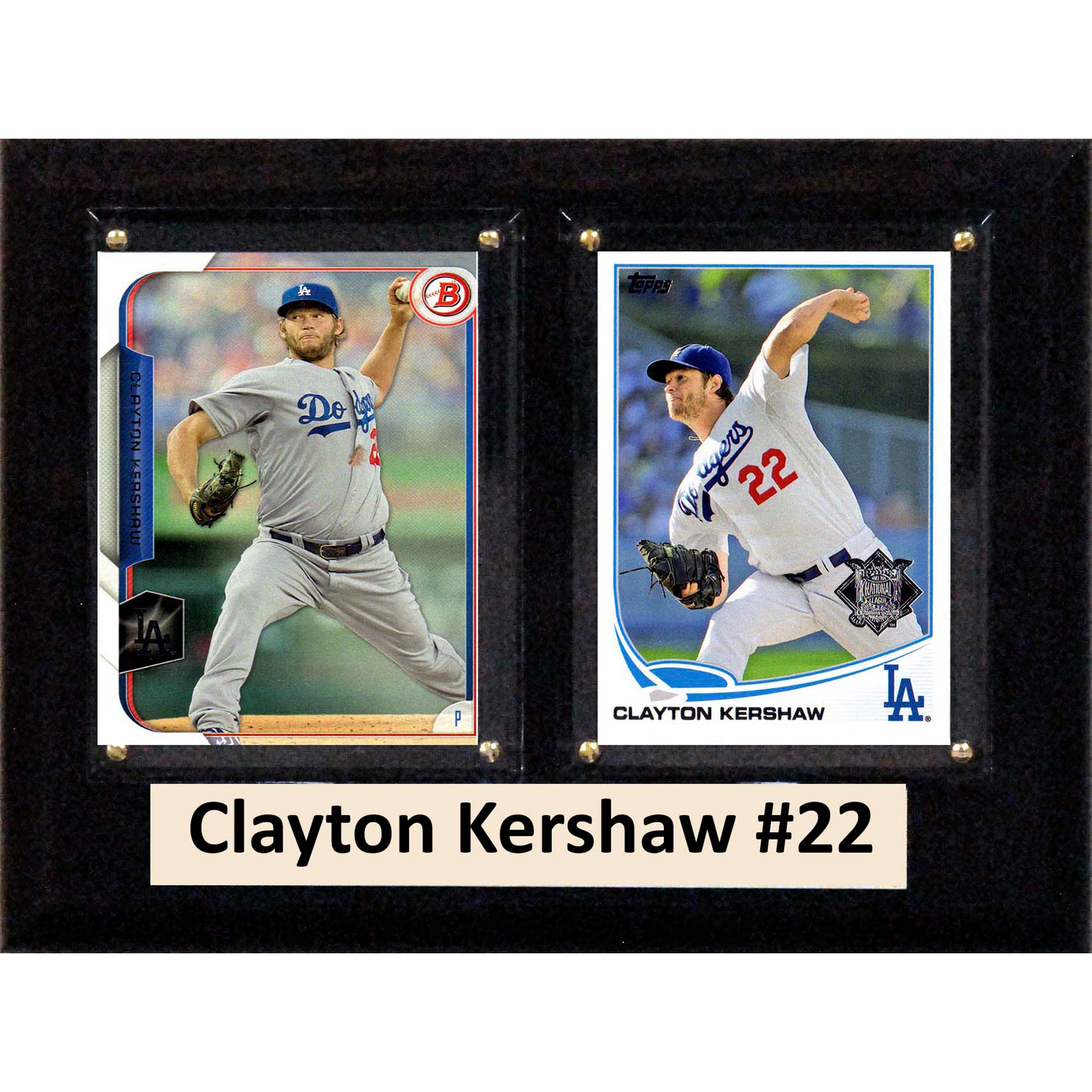 Clayton Kershaw Los Angeles Dodgers 6'' x 8'' Plaque