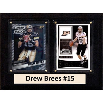 Drew Brees Purdue Boilermakers 6'' x 8'' Plaque
