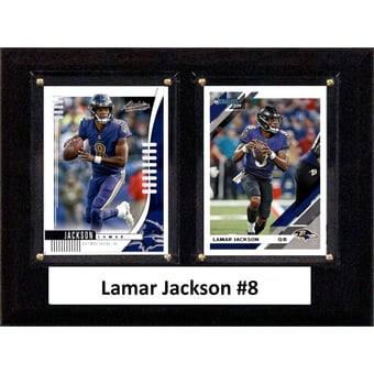 Lamar Jackson Baltimore Ravens 6'' x 8'' Plaque