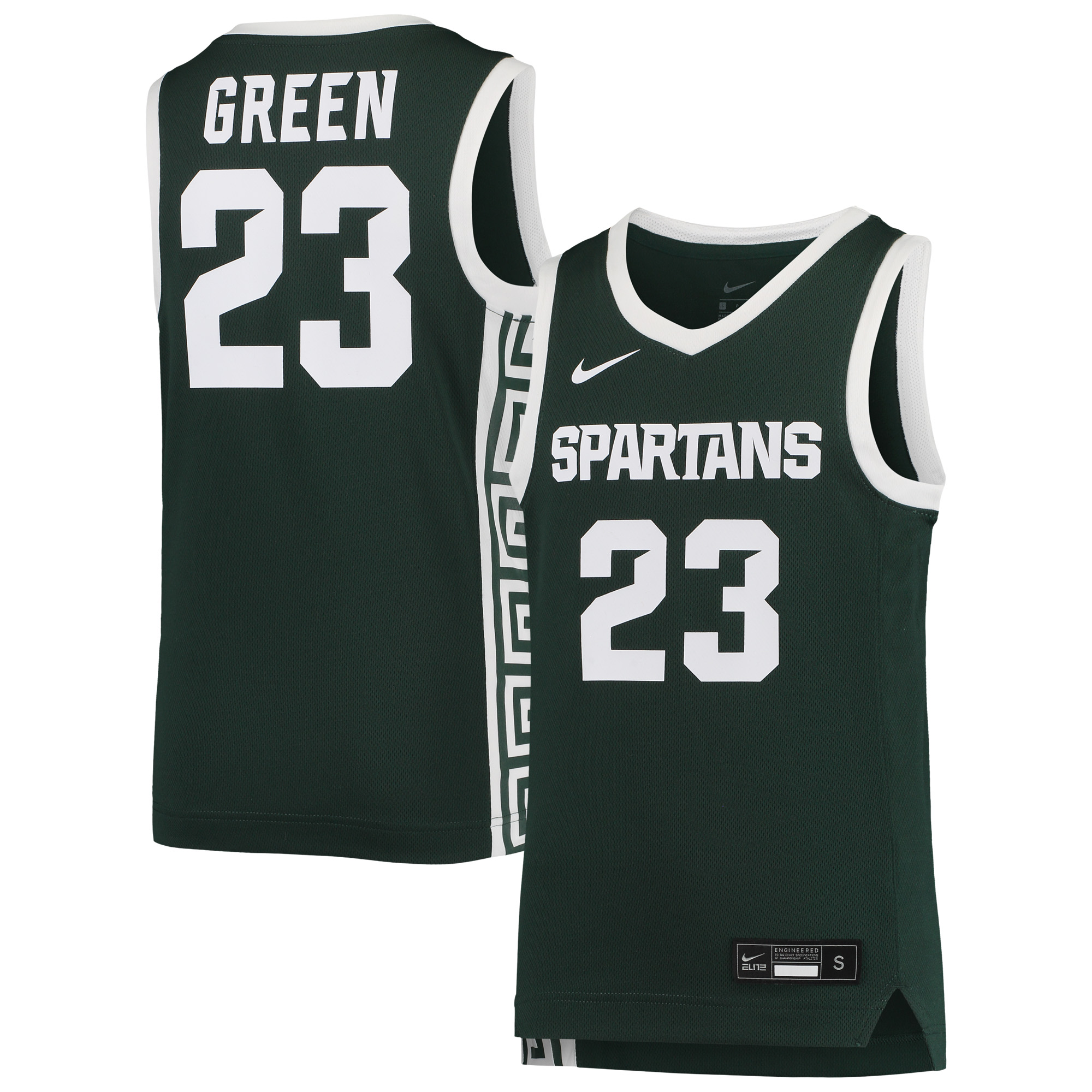 Youth Nike Draymond Green Green Michigan State Spartans Replica Basketball Jersey Youth Nike Draymond Green Green Michigan State Spartans Replica Basketball Jersey