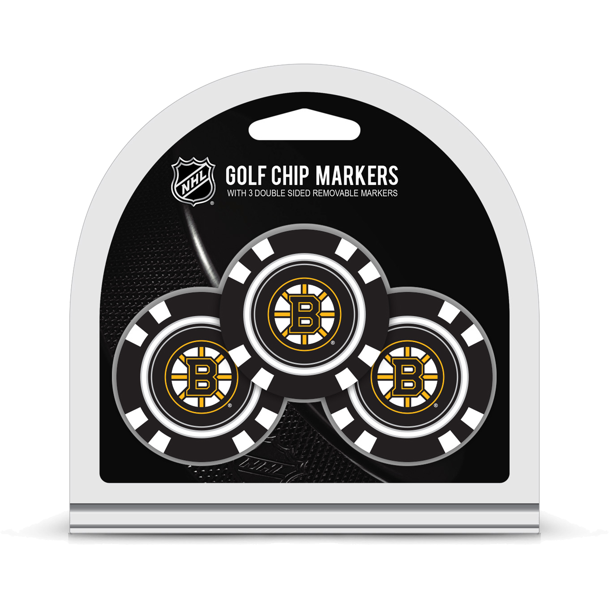 Boston Bruins Golf Chip 3-Pack Set Boston Bruins Golf Chip 3-Pack Set