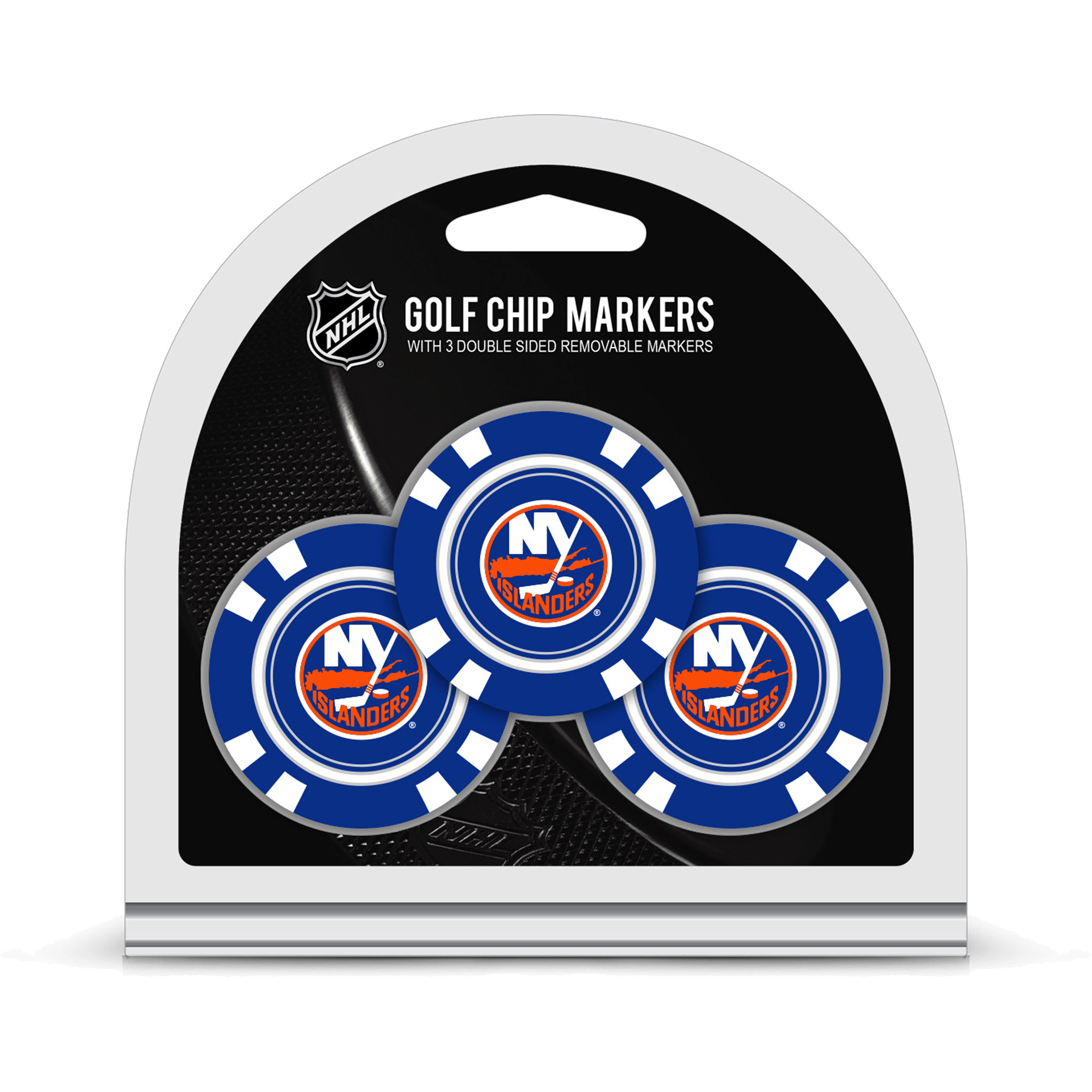 New York Islanders Golf Chip 3-Pack Set New York Islanders Golf Chip 3-Pack Set
