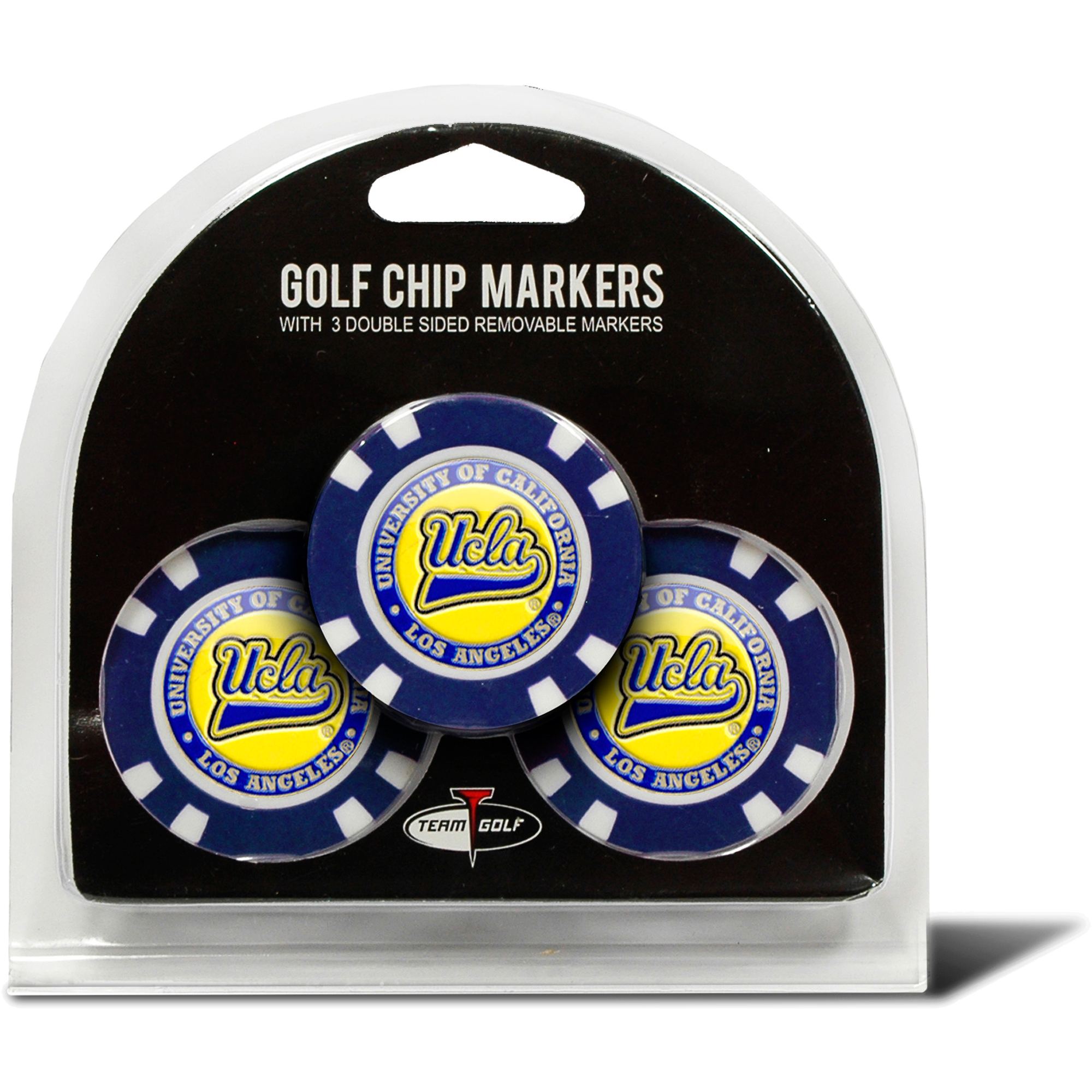 UCLA Bruins Golf Chip 3-Pack Set UCLA Bruins Golf Chip 3-Pack Set