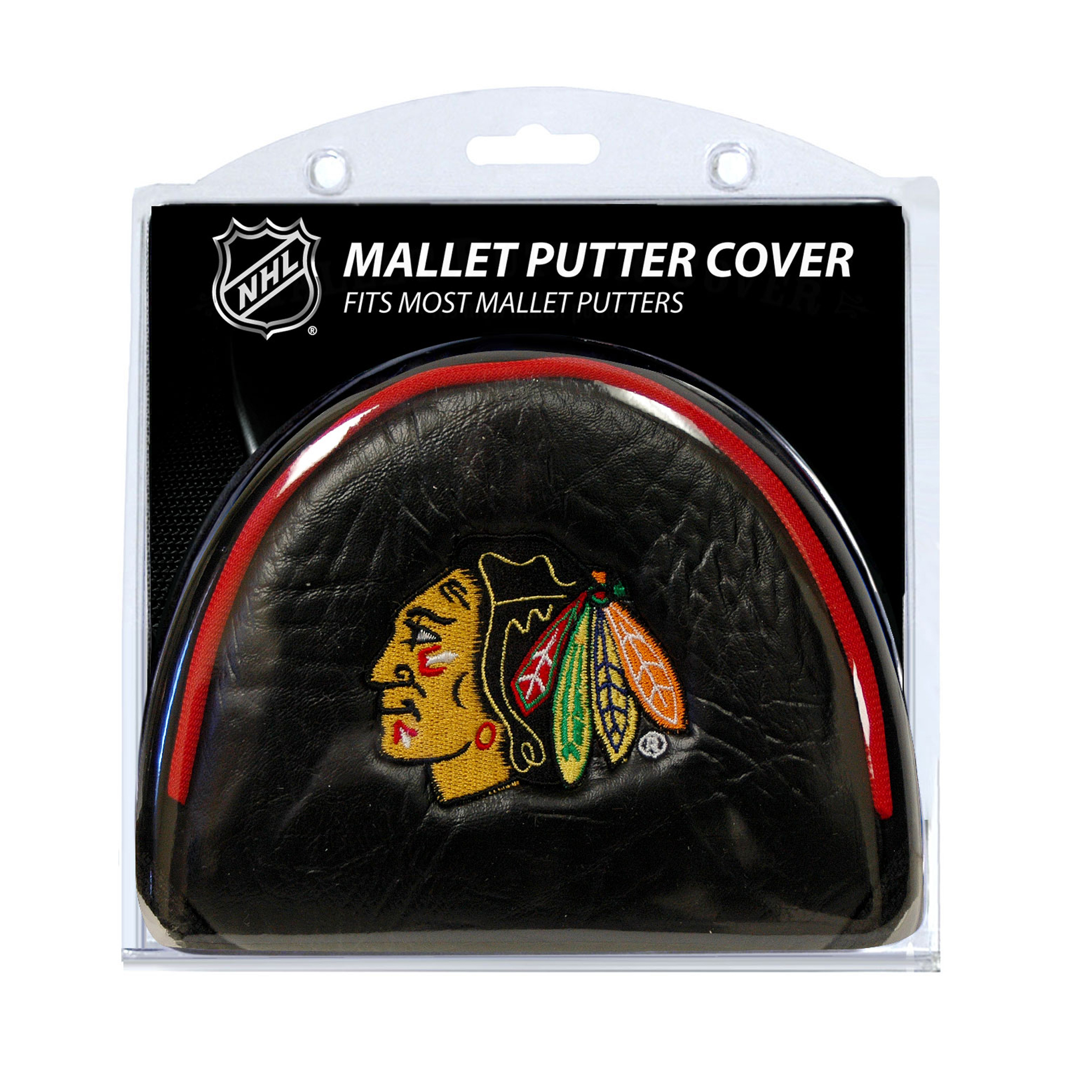 Chicago Blackhawks Team Mallet Putter Cover Chicago Blackhawks Team Mallet Putter Cover
