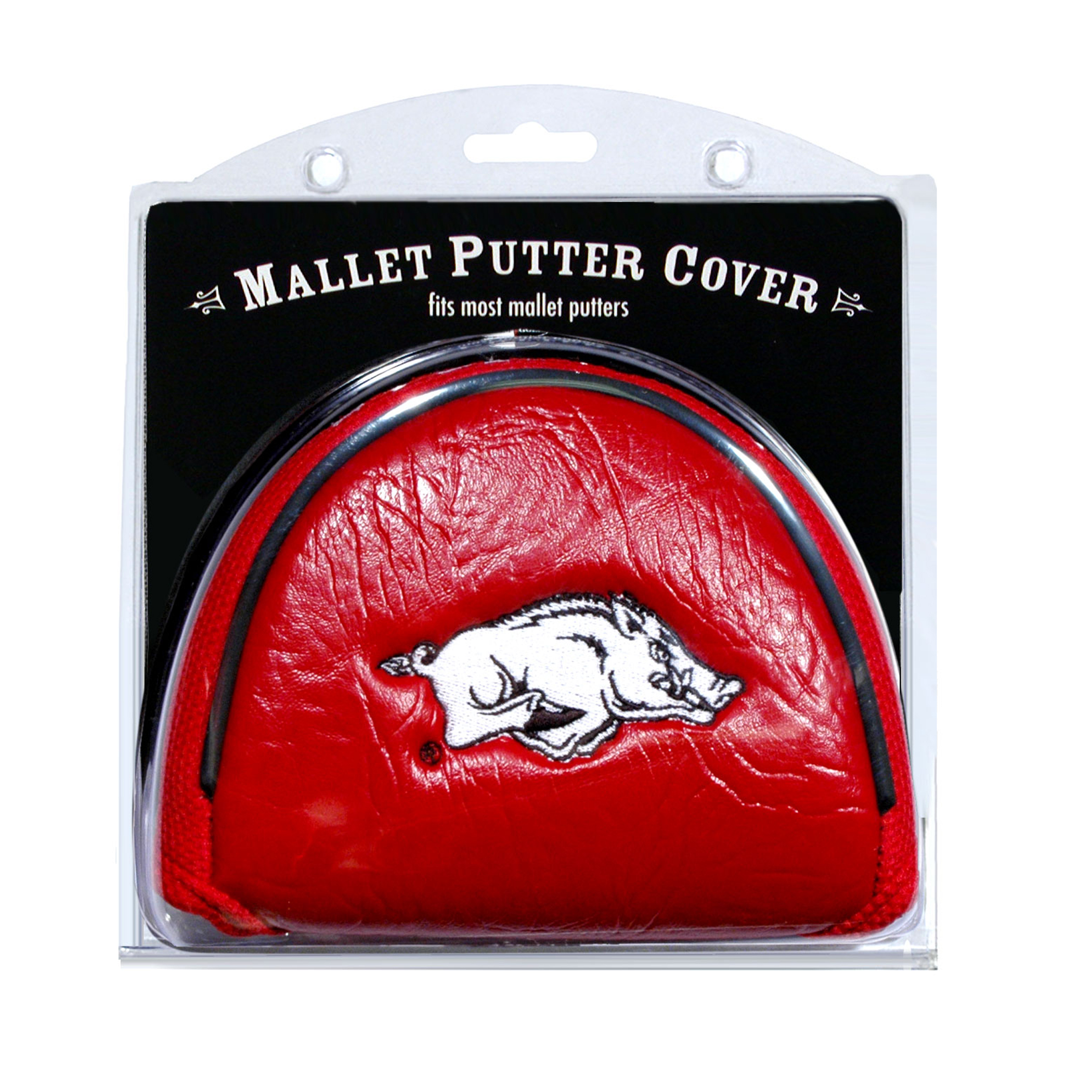 Arkansas Razorbacks Mallet Putter Cover Arkansas Razorbacks Mallet Putter Cover