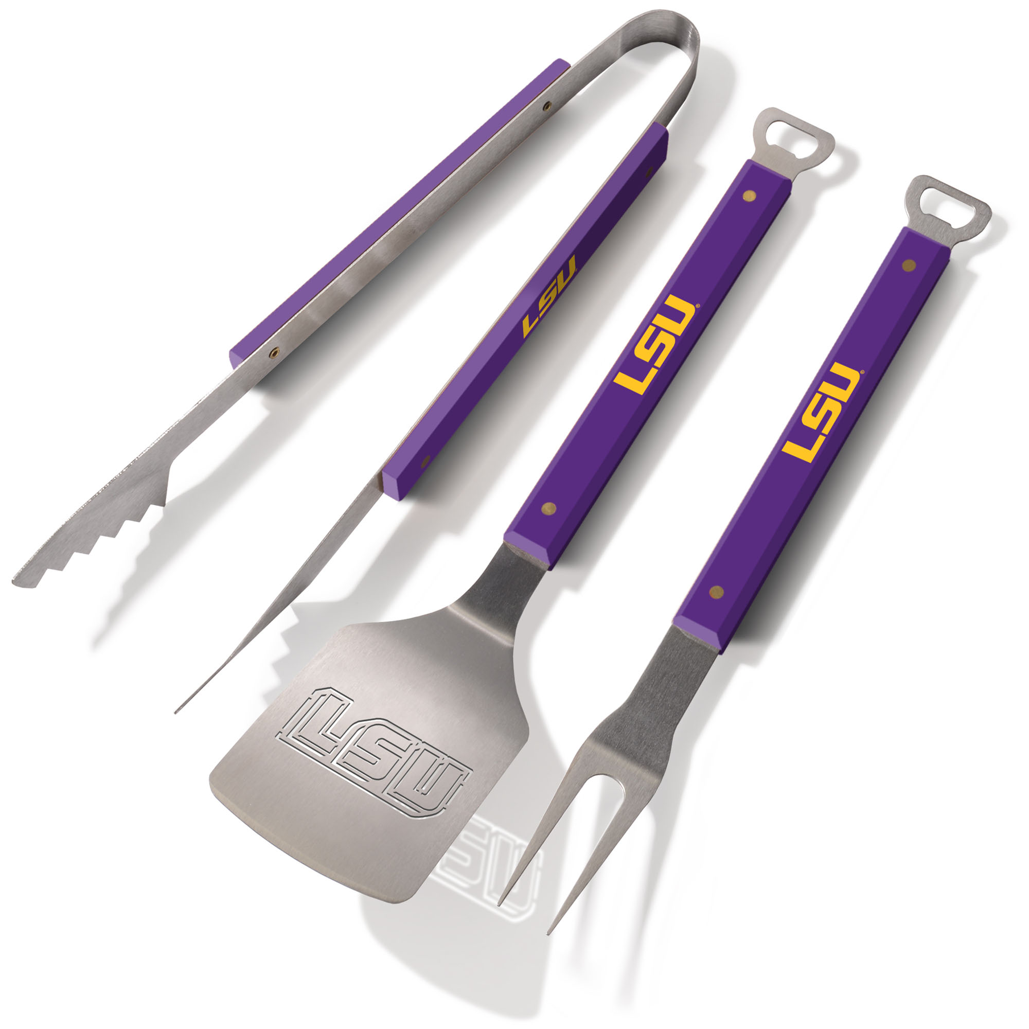Fanpoint LSU Tigers 3-Piece Team BBQ Set