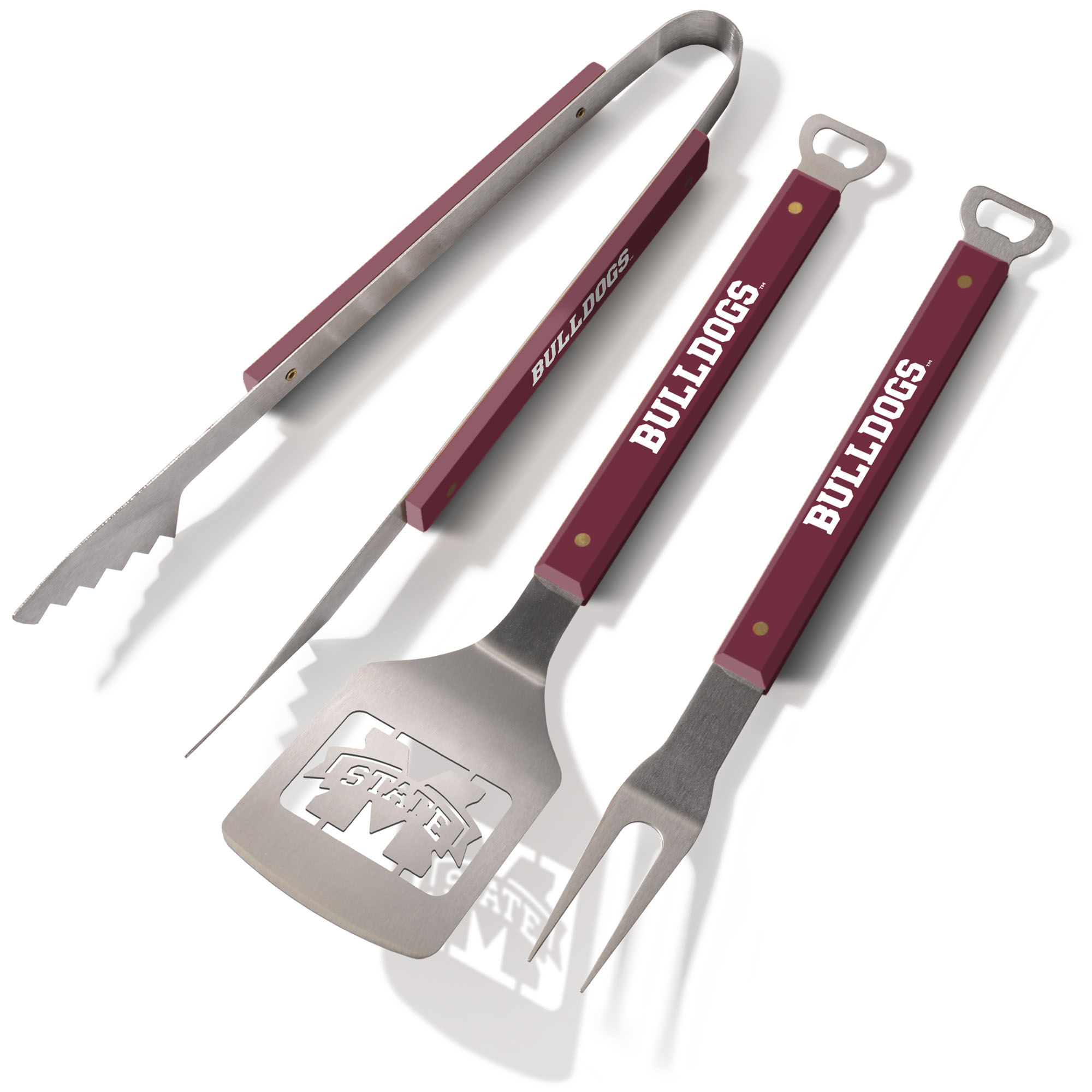 Fanpoint Mississippi State Bulldogs 3-Piece BBQ Set